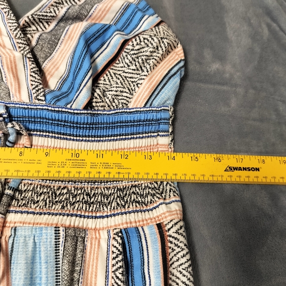 2/$30 Venus Pastel Blue & Pink Halter Jumpsuit‎ Womens Sz S Super Soft - Picture 14 of 16